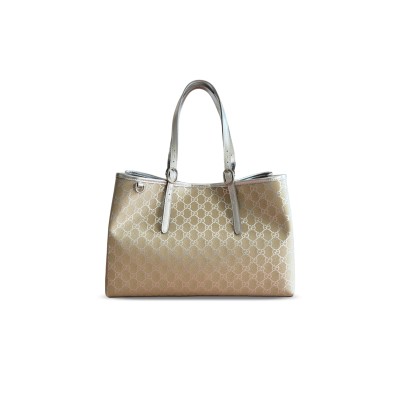 GUCCI GG EMBLEM LARGE TOTE BAG 815213 (38*25*15cm)